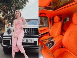 Mercedes-AMG G63 nội thất Hermes của Hotgirl 9x Bến Tre mang biển số siêu đẹp