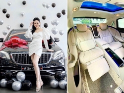 Á hậu Trúc Ny tậu Mercedes-Maybach S450 ở tuổi 27