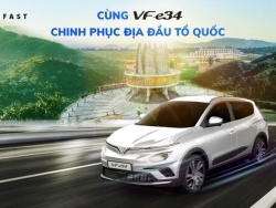 100 xe VF e34 sắp khởi động hành trình chinh phục địa đầu Tổ quốc