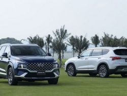 Hyundai Santa Fe tiếp tục giảm sâu tới 160 triệu đồng