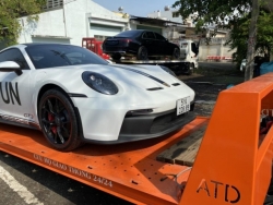 Porsche 911 GT3 2022 đầu tiên về Việt Nam của Chủ tịch Tập đoàn Trung Nguyên đã ra biển trắng