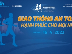 Quỹ Toyota Việt Nam đồng hành cùng Giải chạy Marathon vì An toàn giao thông lần thứ I