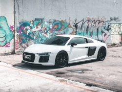 Sài Gòn: Siêu xe Audi R8 V10 Plus đổi màu và nâng cấp ngoại thất để trông hấp dẫn hơn