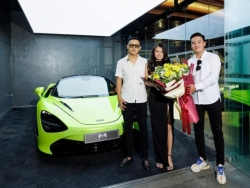 Hoa hậu doanh nhân Trương Thu chính thức nhận bàn giao McLaren 720S hơn 24 tỷ VNĐ