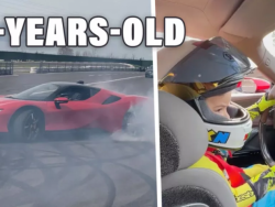 [VIDEO] Cậu bé 3 tuổi drift điệu nghệ chiếc Ferrari SF90 Stradale công suất gần 1000 mã lực