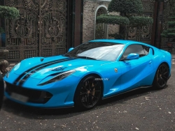 Sài Gòn: Cận cảnh “siêu ngựa” hàng hiếm Ferrari 812 Superfast thứ hai tại Việt Nam