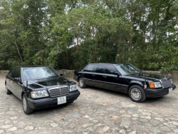 Cận cảnh bộ đôi Mercedes Limousine siêu độc của “Vua cafe” Đặng Lê Nguyên Vũ