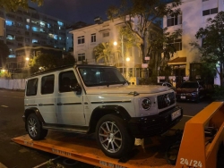 Mercedes-AMG G63 từng của đại gia Cường Đô La ra Hà Nội chốt khách