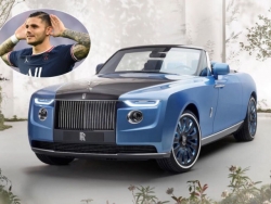 Ngôi sao bóng đá Mauro Icardi chi 671 tỷ VNĐ tậu Rolls-Royce Boat Tail