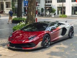 Bắt gặp Lamborghini Aventador với gói độ độc bản của đại gia Hà Nội