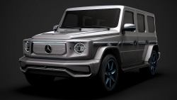 Xem trước phiên bản chạy điện của Mercedes-Benz G-Class, đổi tên thành EQG