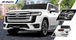 Toyota Land Cruiser 2022 vừa ra mắt đã có ngay bộ phụ kiện Modellista siêu hầm hố