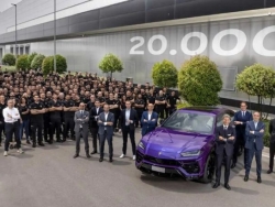 Lamborghini Urus cán mốc kỷ lục doanh số 20.000 chiếc chỉ trong 4 năm