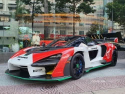 "Chạm mặt" McLaren Senna thứ 2 tại Việt Nam: Về nước hơn 3 tháng nhưng giờ mới ra phố