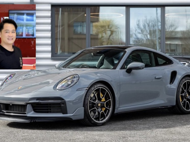 Vừa chốt Ferrari, đại gia Hoàng Kim Khánh lại đón Porsche 911 Turbo S