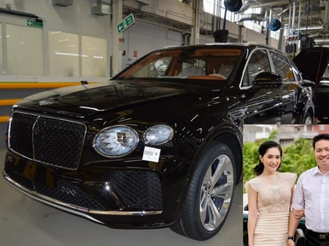 Đoàn Di Băng đón tin vui, chồng đại gia tặng chiếc Bentley Bentayga EWB