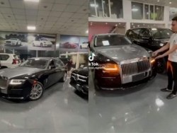 Rolls-Royce Ghost 2021 đầu tiên tại Việt Nam đã "yên vị" trong đại lý, chỉ chờ chủ nhân tới "rước"