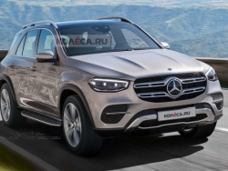 Phiên bản Facelift của Mercedes-Benz GLE được hé lộ với thiết kế đèn thừa hưởng từ S-Class