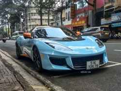 Siêu phẩm Lotus Evora GT số sàn hiếm hoi tại Việt Nam ra biển trắng