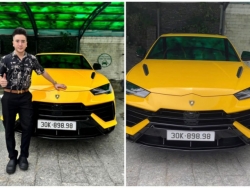 Doanh nhân ngành thẩm mỹ gắn biển vip 30K-898.98 cho Lamborghini Urus S