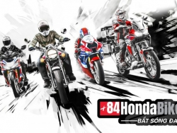 Honda Việt Nam ra mắt+84 Honda Bikers – Bắt Sóng Đam Mê