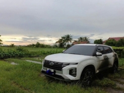 Hyundai Creta cháy đen vì bị sét đánh: Cách phòng tránh