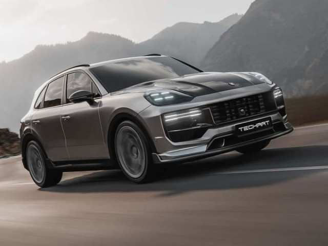 Porsche Cayenne 2024 hầm hố hơn với gói độ khí động học từ TechArt