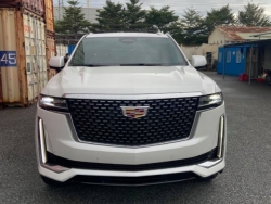 Chiêm ngưỡng Cadillac Escalade ESV 2021 màu trắng đầu tiên về Việt Nam