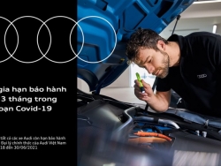 Audi Việt Nam hỗ trợ các chủ xe Audi kéo dài thời hạn bảo hành xe mới thêm 3 tháng