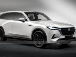 SUV cỡ lớn Mazda CX-90 lộ diện trên đường chạy thử