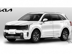 Lộ diện thiết kế Kia Sorento 2023 – “Khuôn mặt” có nhiều sự thay đổi