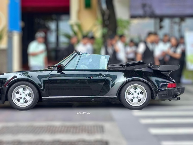 Chiêm ngưỡng Porsche 930 Turbo Cabriolet hơn 30 năm tuổi tại Việt Nam