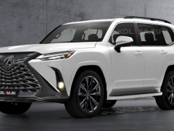 Lexus LX 600 hoàn toàn mới sẽ trình làng vào 13/10