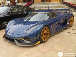 Chiêm ngưỡng siêu phẩm Koenigsegg Regera 1.500 mã lực "khoác áo" xanh dương độc lạ ...