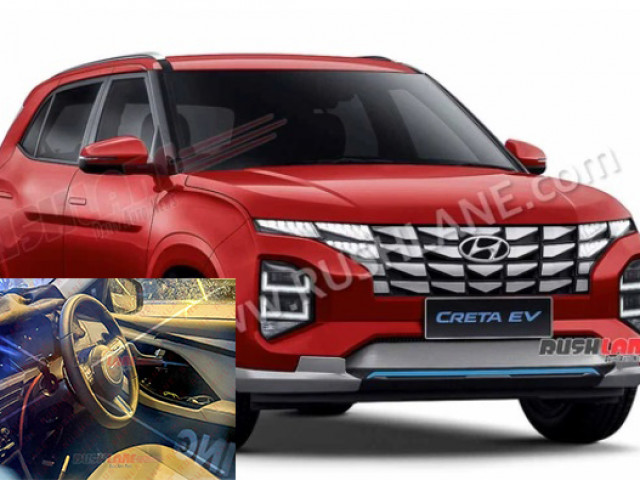 Xem trước nội thất của Hyundai Creta thuần điện