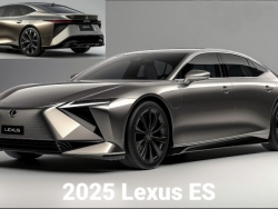 Lexus ES 2025 lộ diện với những thay đổi từ trong ra ngoài