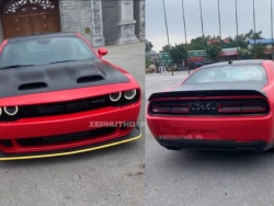 Dodge Challenger Super Stock vừa về nước đã được chuyển tới tay chủ nhân ở Phú Thọ