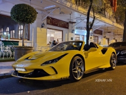 Chiêm ngưỡng siêu phẩm Ferrari F8 Spider "độ" Novitec duy nhất tại Việt Nam