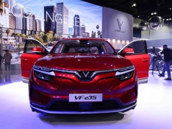 VinFast ra mắt thương hiệu xe điện tại Los Angeles Auto Show 2021