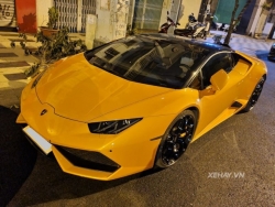 Sài Gòn: "Tái ngộ" Lamborghini Huracan sở hữu nắp động cơ có giá tới 167 triệu đồng