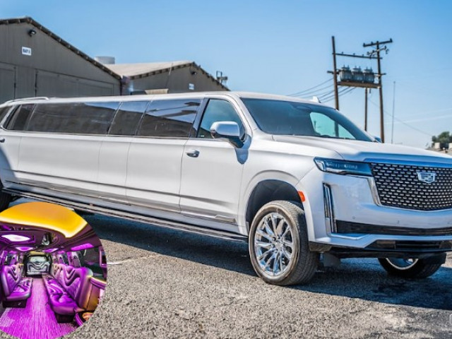 Khám phá bản độ limousine của Cadillac Escalade: Dài 10 mét, bên trong như một phòng hát karaoke