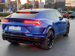 Biển số 30K-399.99 giá gần 3 tỷ đồng được lắp trên Lamborghini Urus S