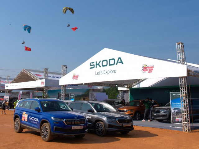 Skoda Kodiaq offroad ấn tượng tại Giải đua địa hình VOC 2024