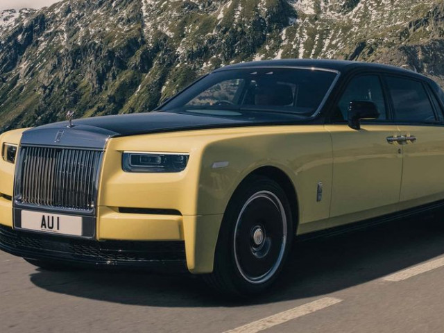 Rolls-Royce ra mắt chiếc Phantom “Goldfinger”  lấy cảm hứng từ phim về 007