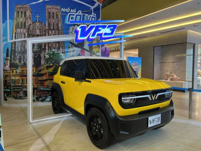 VinFast VF 3 và VF 5 thống trị Top xe bán chạy tháng 10/2024