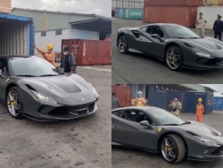 "Siêu phẩm" Ferrari F8 Tributo màu độc về nước để phục vụ đại gia Việt mua xe chơi Tết