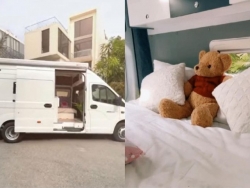 Ngọc Trinh tậu motorhome hơn 2 tỷ đồng rồi trang trí phong cách "cực chill" để đi cắm trại