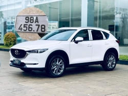 May mắn bốc được biển "45678", chủ chiếc Mazda CX-5 này có thể "lên đời" Mercedes nếu muốn