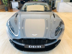 Aston Martin DB11 thứ 7 “đặt chân” đến Việt Nam với màu sơn xám China