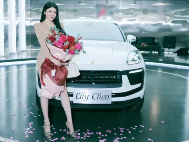 Ca sĩ Lily Chen tậu Porsche Macan giá hơn 5 tỷ đồng